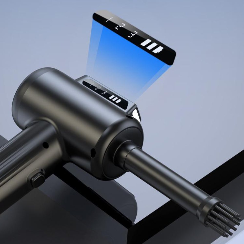 Car Cordless Vacuum Cleaner Suction Blow Extraction Fill Pet Hair Sucker