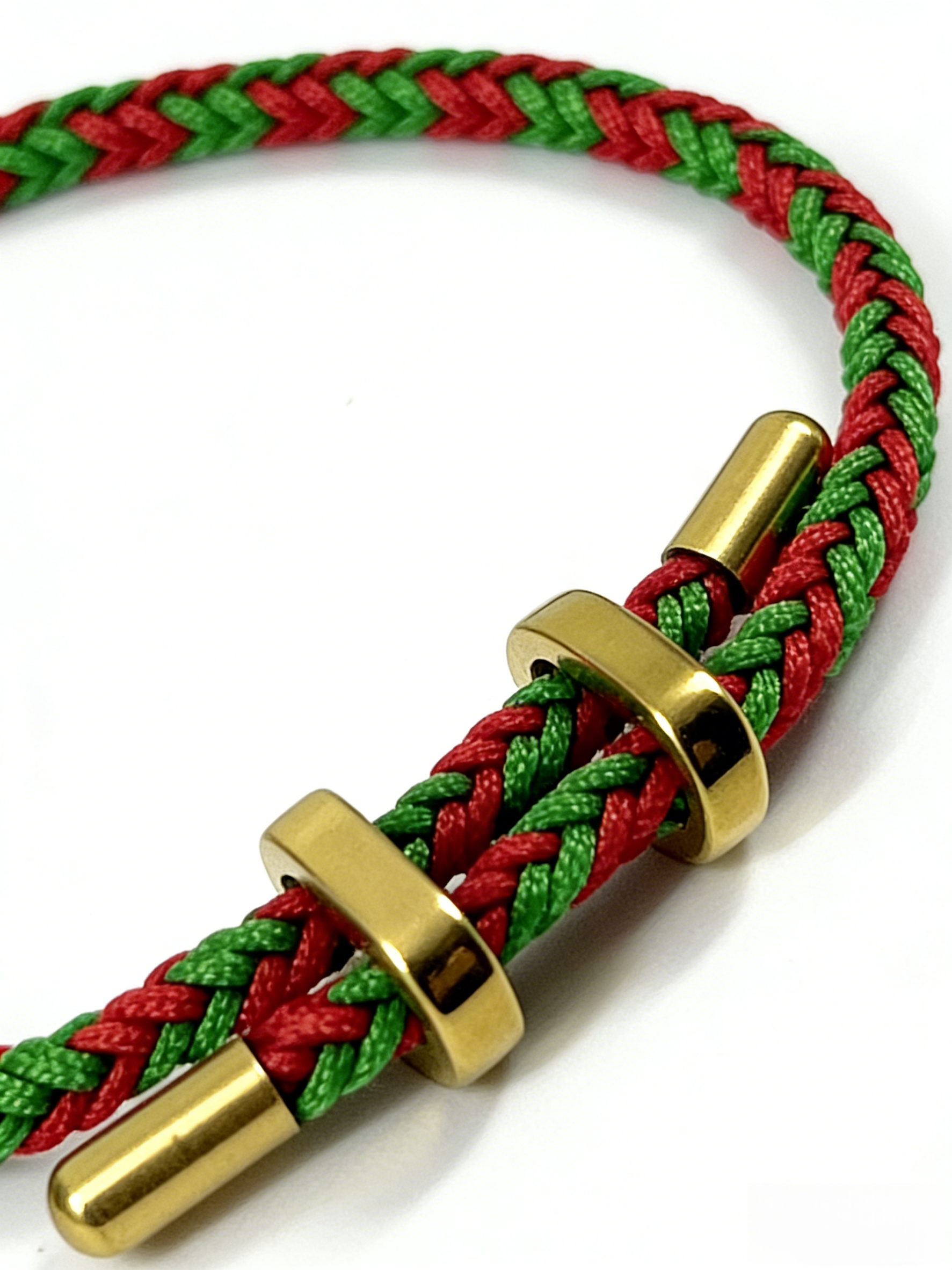 花与叶可调节手工手绳