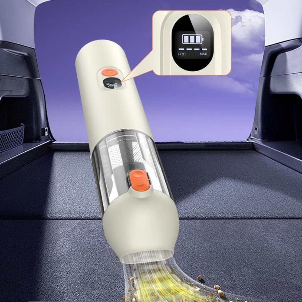 Car Brushless Motor 4 - in - 1 Handheld Vacuum Cleaner - Blu - trend