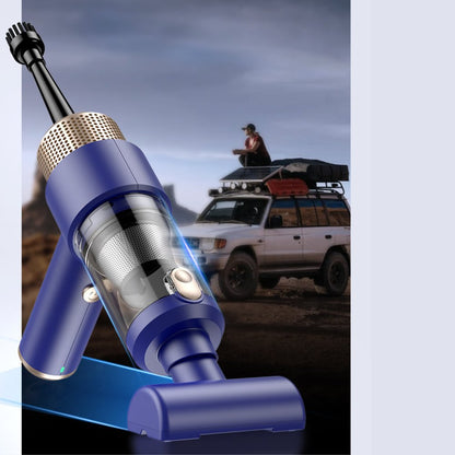 Cordless Desktop Car Vacuum Cleaner - Blu - trend