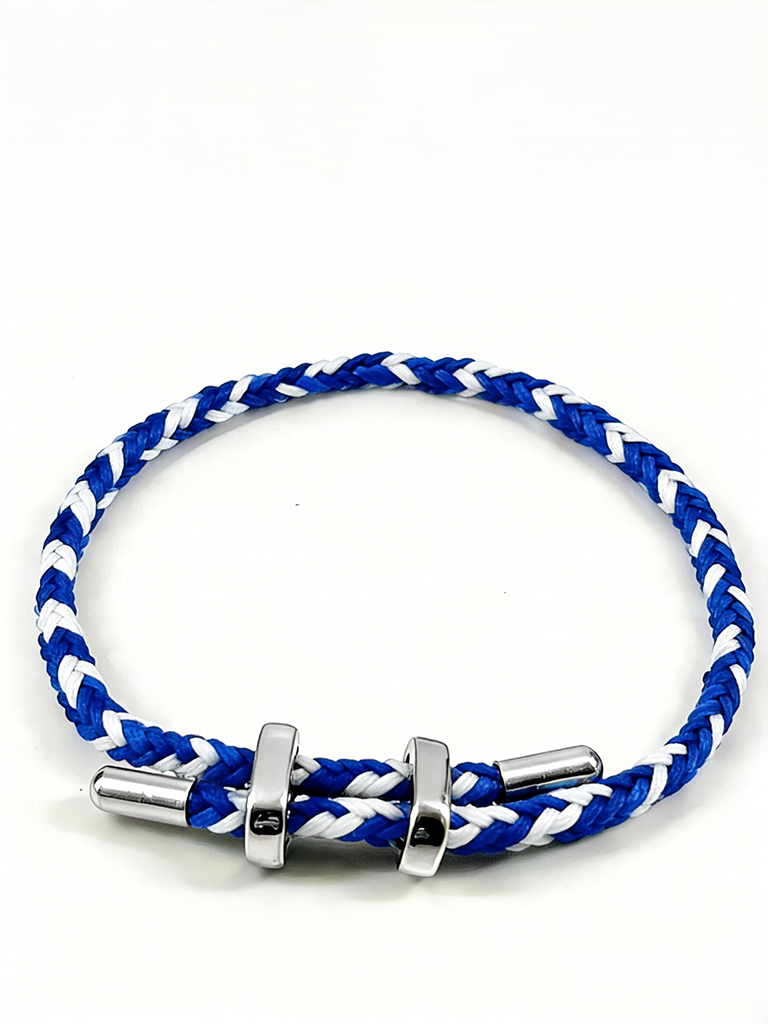 冰与雪可调节手工手绳