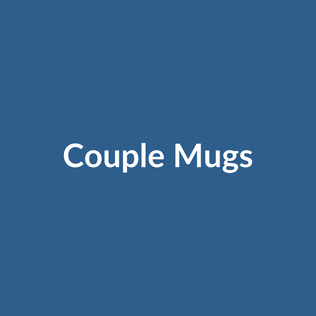 Blu-Trend Couple Mugs — Set of 2